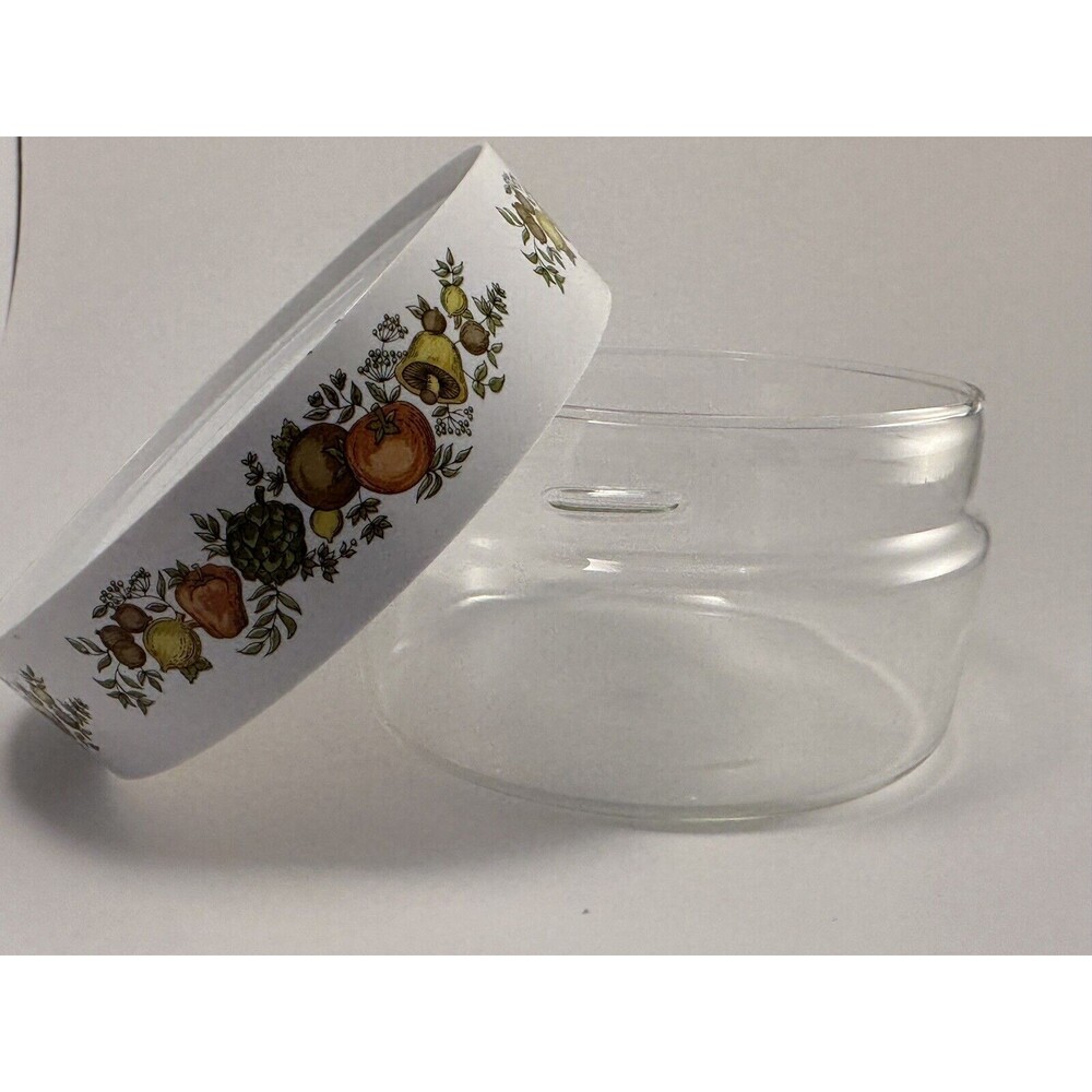 Vintage Pyrex Canister See N Store Spice of Life Glass Storage - Picture 2 of 7